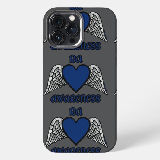 Hart/Vleugels...RA iPhone Hoesje (Achterkant)