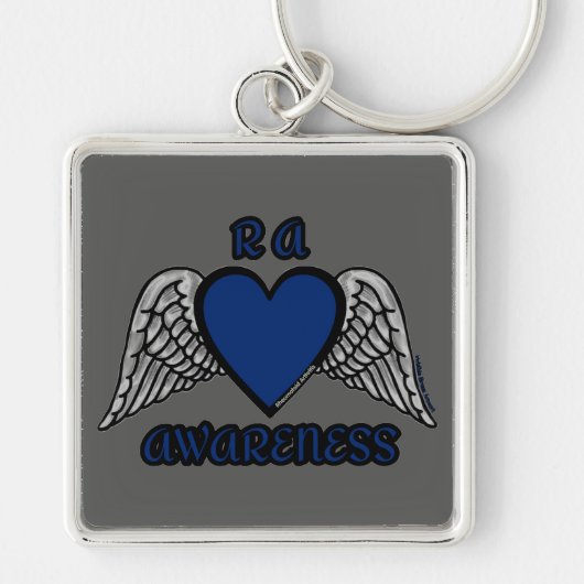 Hart/Vleugels...RA Sleutelhanger (Voorkant)