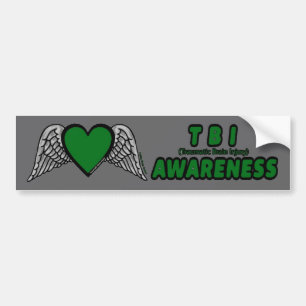 Hart/Vleugels...TBI Bumpersticker