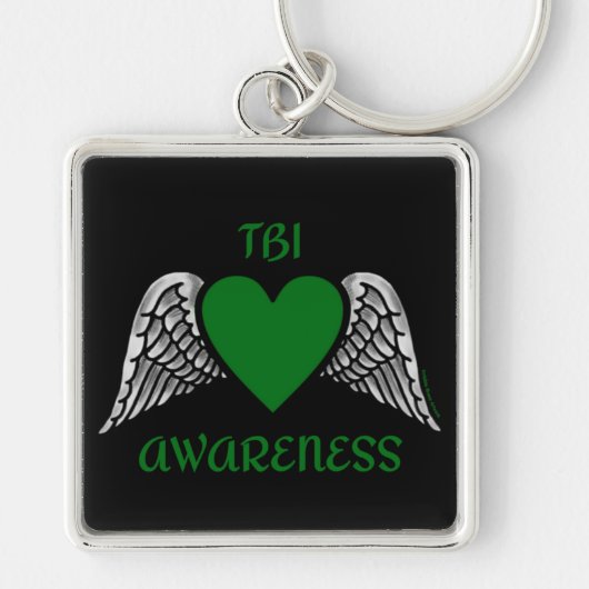 Hart/Vleugels...TBI Sleutelhanger (Voorkant)