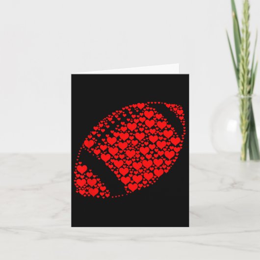 Hart Voetbal Liefhebber Grappig Voetbal Is Mijn Va Kaart (Voorkant)