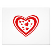 Hart vol liefde foto afdruk (Voorkant)