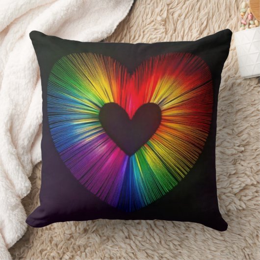 Hart vol liefde kussen (Deken)