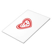 Hart vol liefde notitieblok (Schuin)