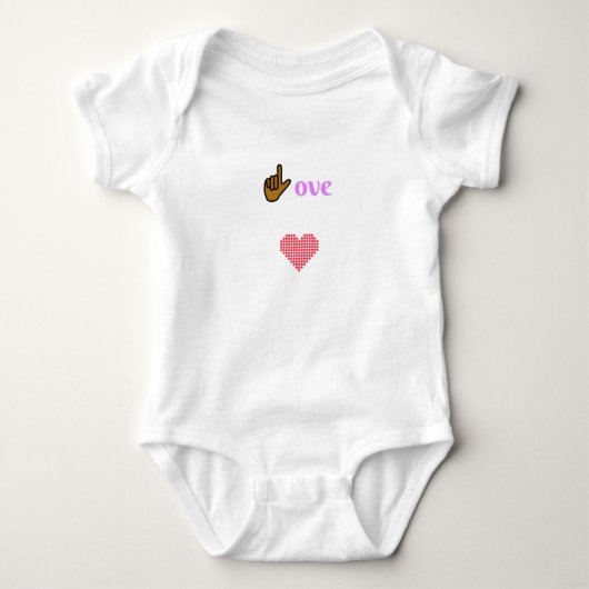 Hart vol liefde romper (Voorkant)