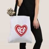 Hart vol liefde tote bag (Dichtbij)