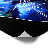 Hart vol met oneindigheid ruimteanatomie poster (Hoek)