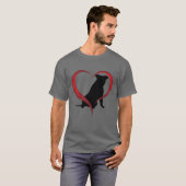 Hart vol met "Pitties" T-shirt (Voorkant volledig)