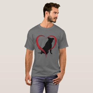 Hart vol met "Pitties" T-shirt