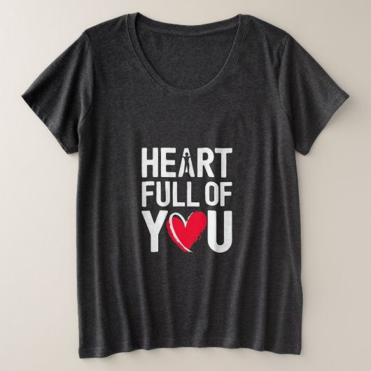 Hart vol van jou | T-Shirt (Design voorkant)