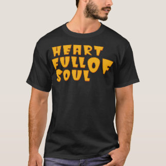 Hart vol ziel t-shirt