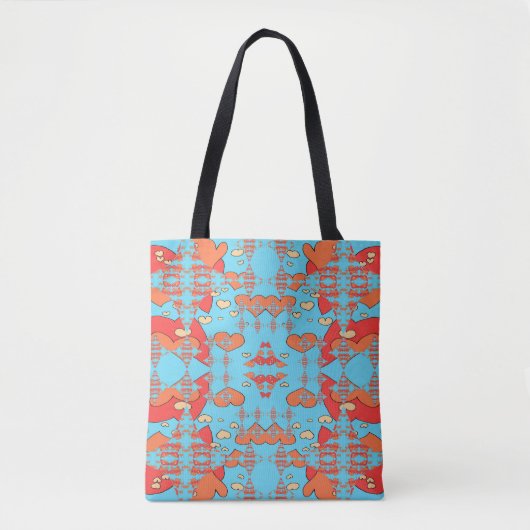 Hart Vonken Tote Bag (Voorkant)