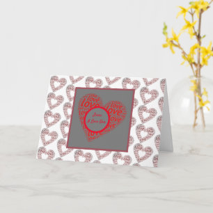 Hart voor huwelijksvoorstel kaart