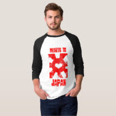 hart voor Japan T-shirt (Voorkant volledig)