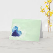 Hart voor jou kaart (Gele Bloem)