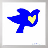 hart voor Oekraïne Poster (Voorkant)