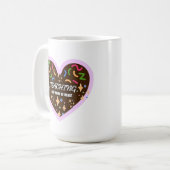 Hart vorm Lesgeven is een werk van hart Koffiemok (Voorkant links)