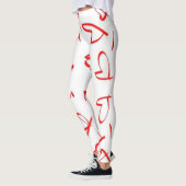 Hart vorm ontwerp leggings (Links)