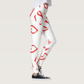 Hart vorm ontwerp leggings (Rechts)