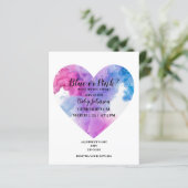 Hart vorm rook sekse openbaring (Staand voorkant)