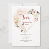 Hart Vorm Rustiek Kaart (Voorkant)