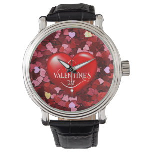 Hart Vormen Textuur-20622 Horloge