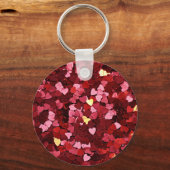 Hart Vormen Textuur-20622 Sleutelhanger (Voorkant)