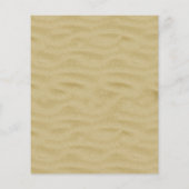 Hart-vormige waterbellen op de strand (Achterkant)