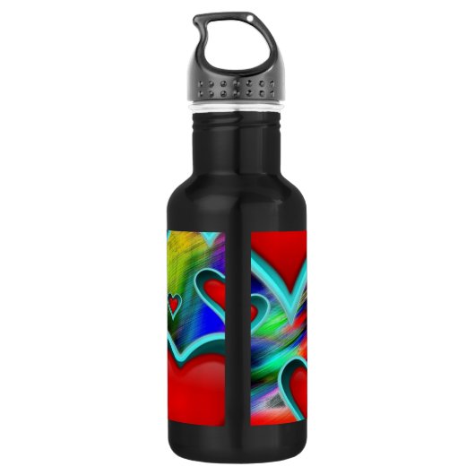 hart waterfles (Achterkant)