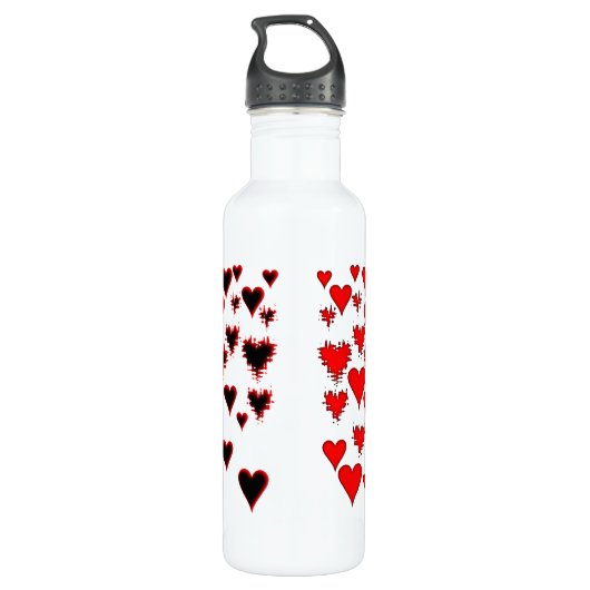 hart waterfles  (Achterkant)