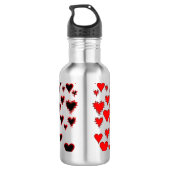 hart waterfles (Achterkant)