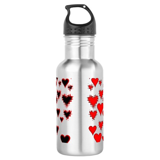 hart waterfles  (Achterkant)