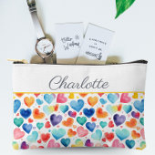 Hart Waterverf Kleurrijke Schattigee Liefde Custom Etui