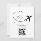 Hart Weddenschap bij instapweigering vliegtuig bes Save The Date (Achterkant)