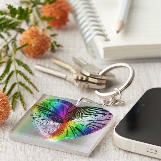 Hart werken sleutelhanger (Voorkant Rechts)