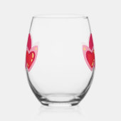 Hart Wijnglas Zonder Voet (Links)