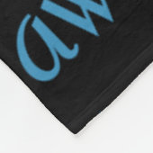 Hart/Wingen... Dystonie Fleece Deken (Hoek)