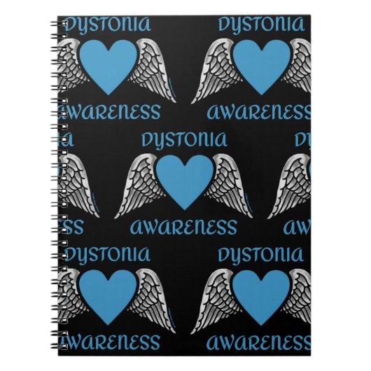 Hart/Wingen... Dystonie Notitieboek (Voorkant)