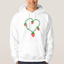Hart Wingerd Aardbei Schattig Romantisch Fruit Bot
