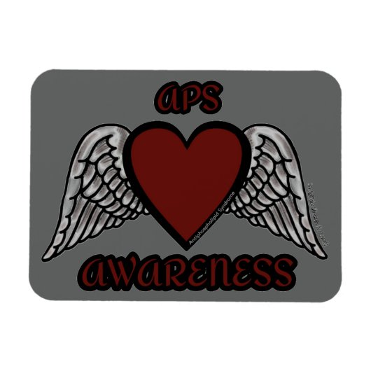 Hart/Wings...APS Magneet (Horizontaal)