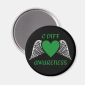 Hart/Wings...C Diff Magneet (Voorkant / Achterkant)