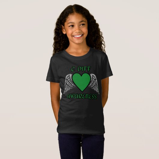 Hart/Wings...C Diff T-shirt (Voorkant volledig)