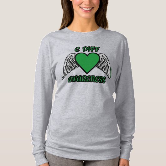 Hart/Wings...C Diff T-shirt (Voorkant)