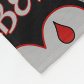 Hart/Wings... Diabetes Fleece Deken (Hoek)