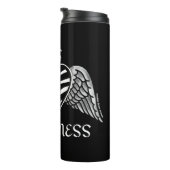 Hart/Wings...EDS Thermal Tumbler Thermosbeker (Geroteerd rechts)