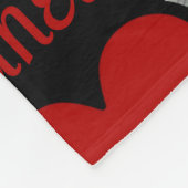 Hart/Wings...hersenzenuwstelsel Fleece Deken (Hoek)