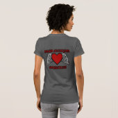 Hart/Wings...hersenzenuwstelsel T-shirt (Achterkant volledig)