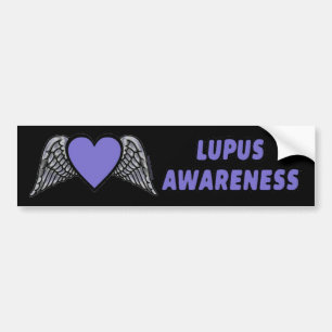 Hart/Wings.. Lupus Bumpersticker