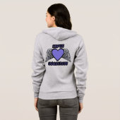 Hart/Wings.. Lupus Hoodie (Achterkant volledig)