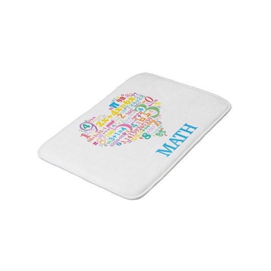 Hart Wiskunde Badmat (Gekanteld)